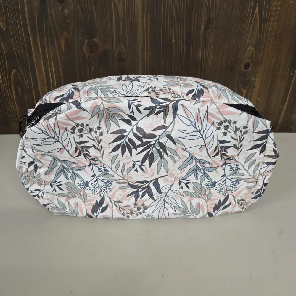 LeSportsac Large Weekender Floral Travel Tote Overnight Bag